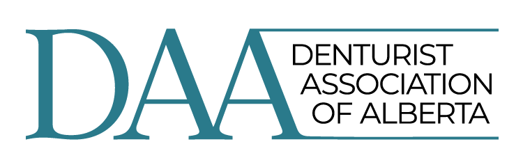 Denturists Association of Alberta logo